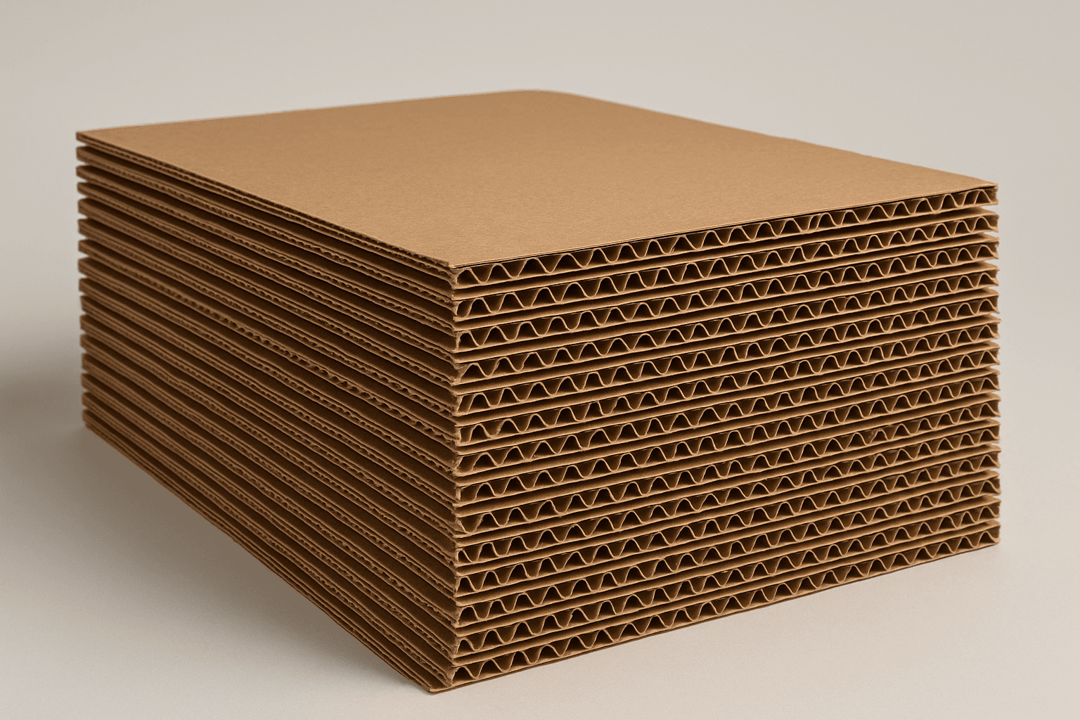 Triple wall corrugated boxes